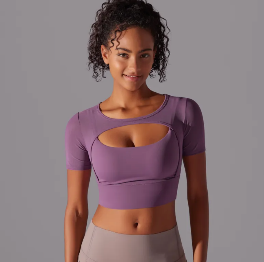 Fitness Double Layer Yoga Top